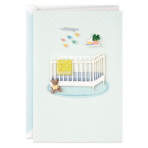 A Miracle Worth the Wait New Baby Card, 