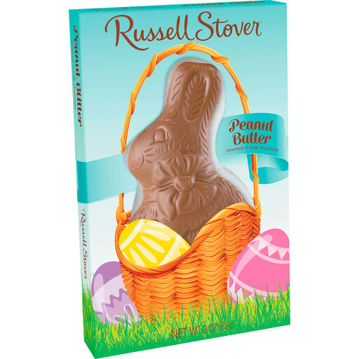 Russell Stover Peanut Butter-Filled Milk Chocolate Bunny, 3 oz., 