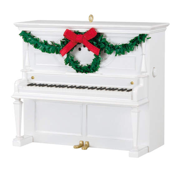 Joy to the World Piano Musical Ornament