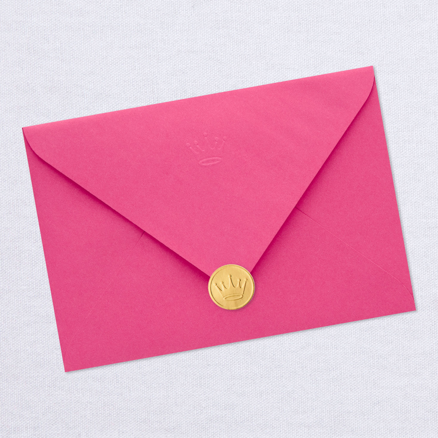 Purple 10 and Banner Birthday Card for Kid Envelope Back with Seal image number 7
