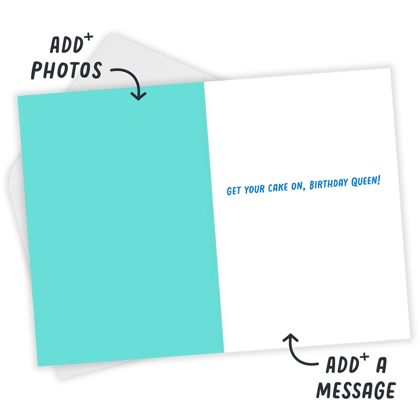 Get Your Cake On Custom Birthday Card, , large image number 4