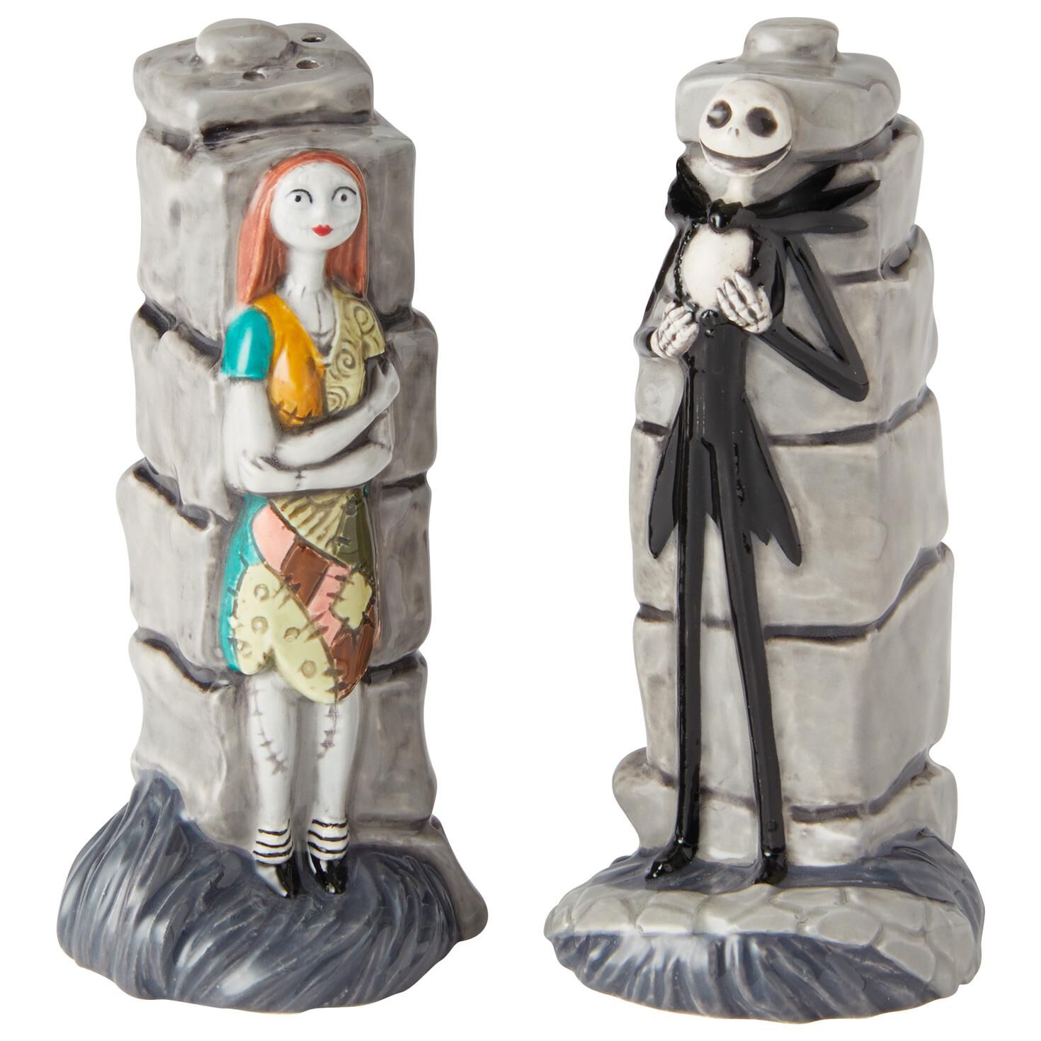 The Nightmare Before Christmas Jack And Sally Salt Pepper Shakers Set Of 2