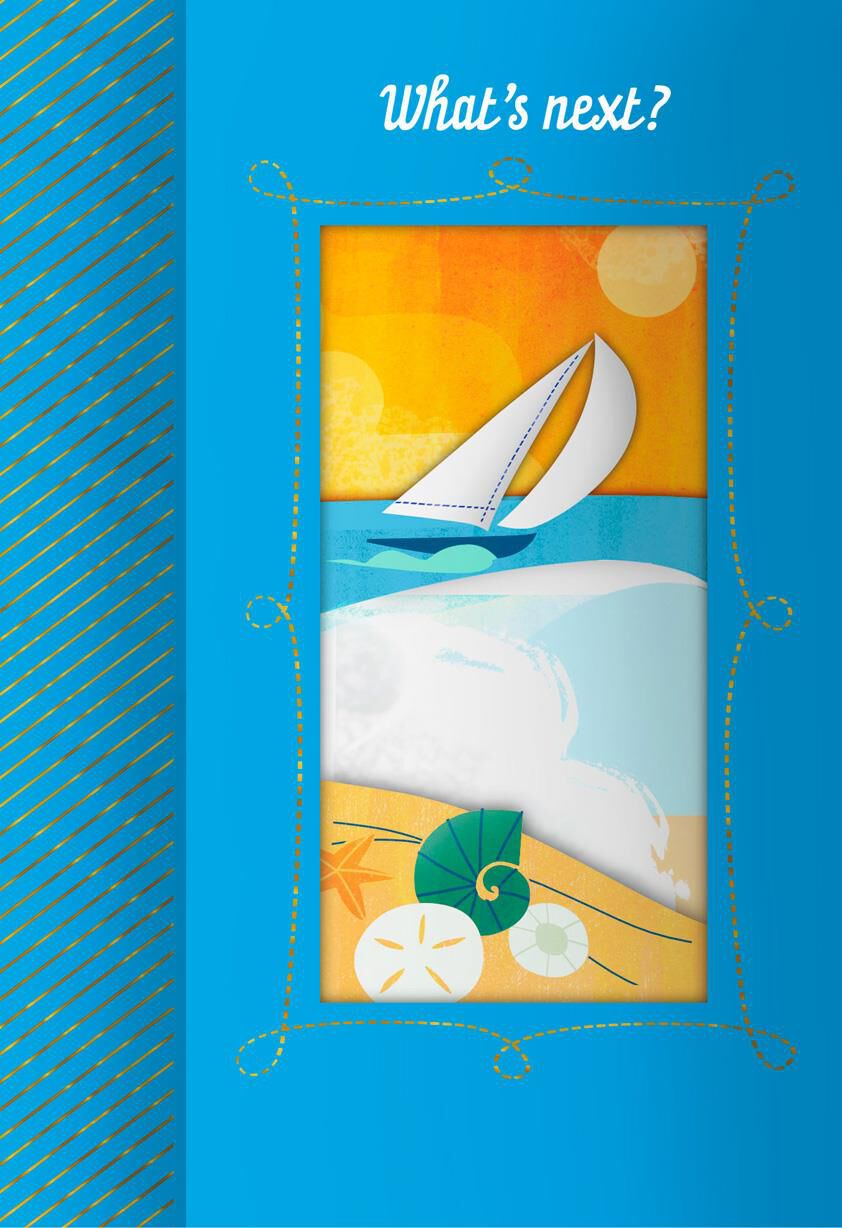 Sailboat Retirement Card From Group