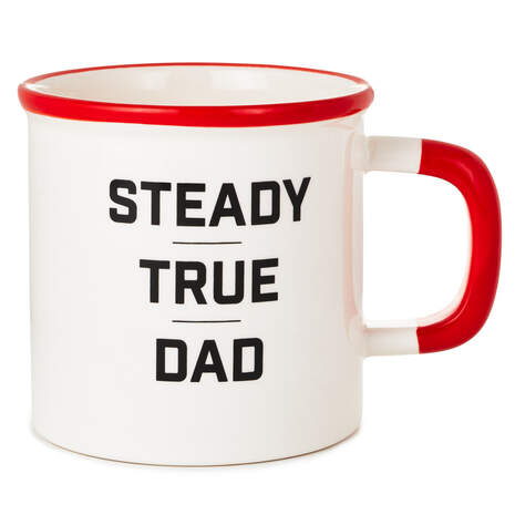 Steady True Dad Mug, 16 oz., , large