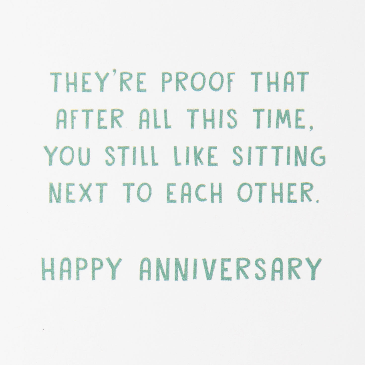 Couch with Butt Dents Funny Anniversary Card Sentiment image number 2