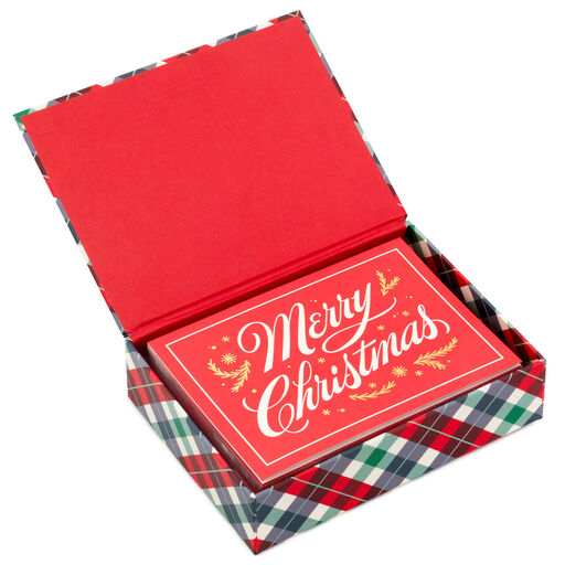 Good Cheer Boxed Blank Holiday Note Cards Assortment, Pack of 24, 