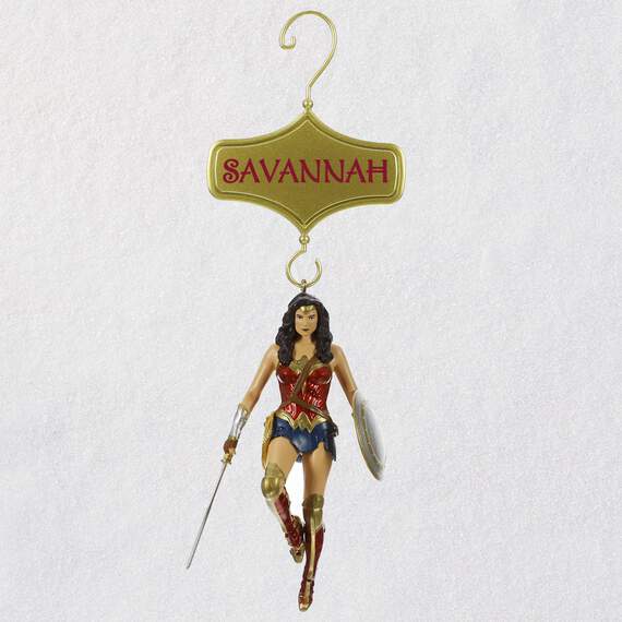 Wonder Woman™ Personalized Ornament, , large image number 1
