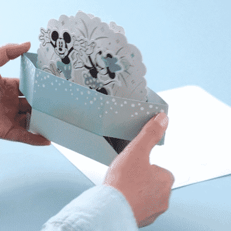 Disney 100 Years of Wonder You're Magical Musical 3D Pop-Up Card With Light, , large image number 2