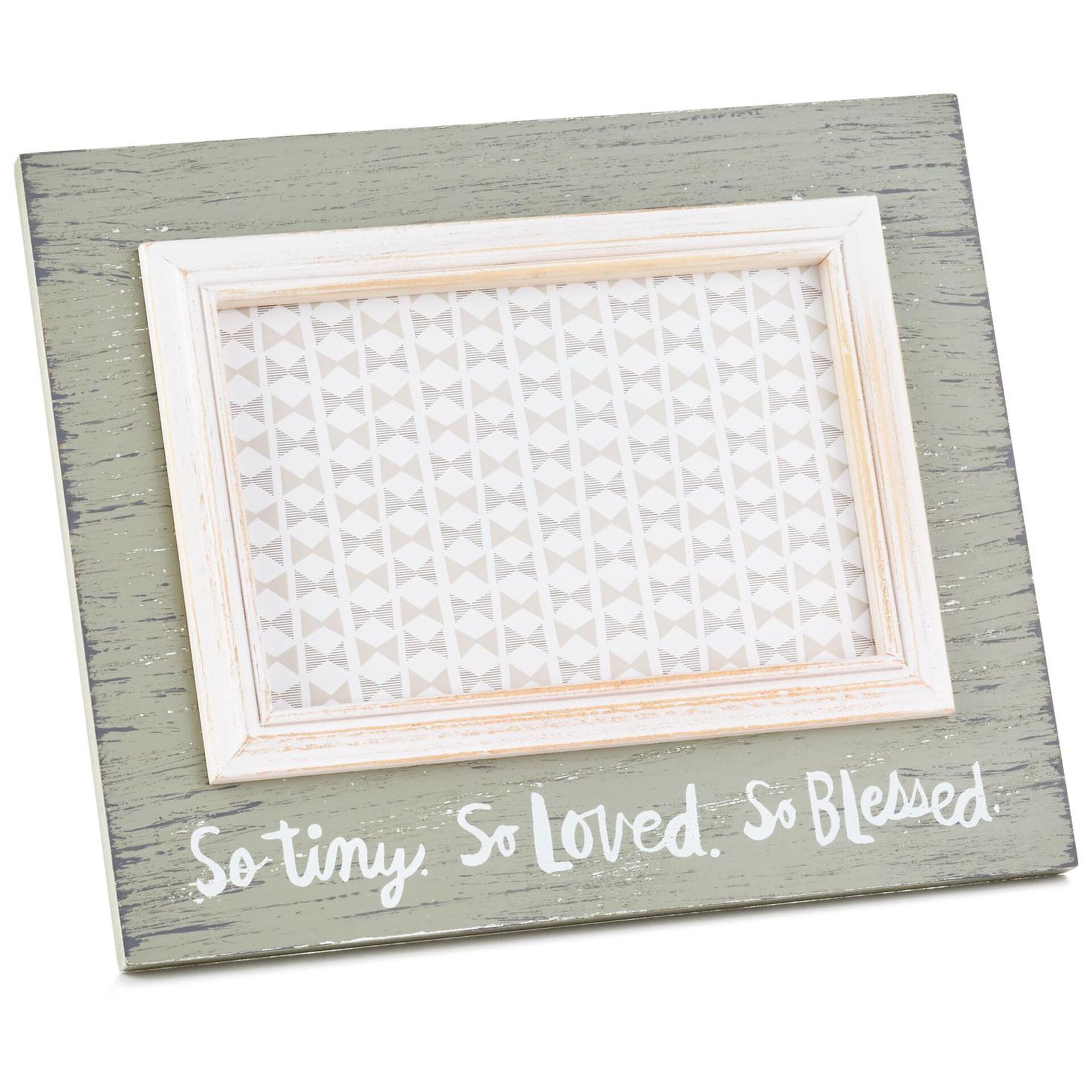So Tiny So Loved So Blessed Picture Frame 4x6 Picture Frames