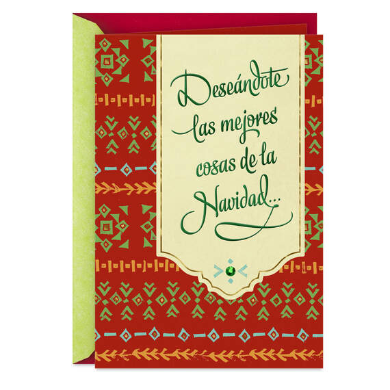 You're an Incredible Person Spanish-Language Christmas Card, , large image number 1