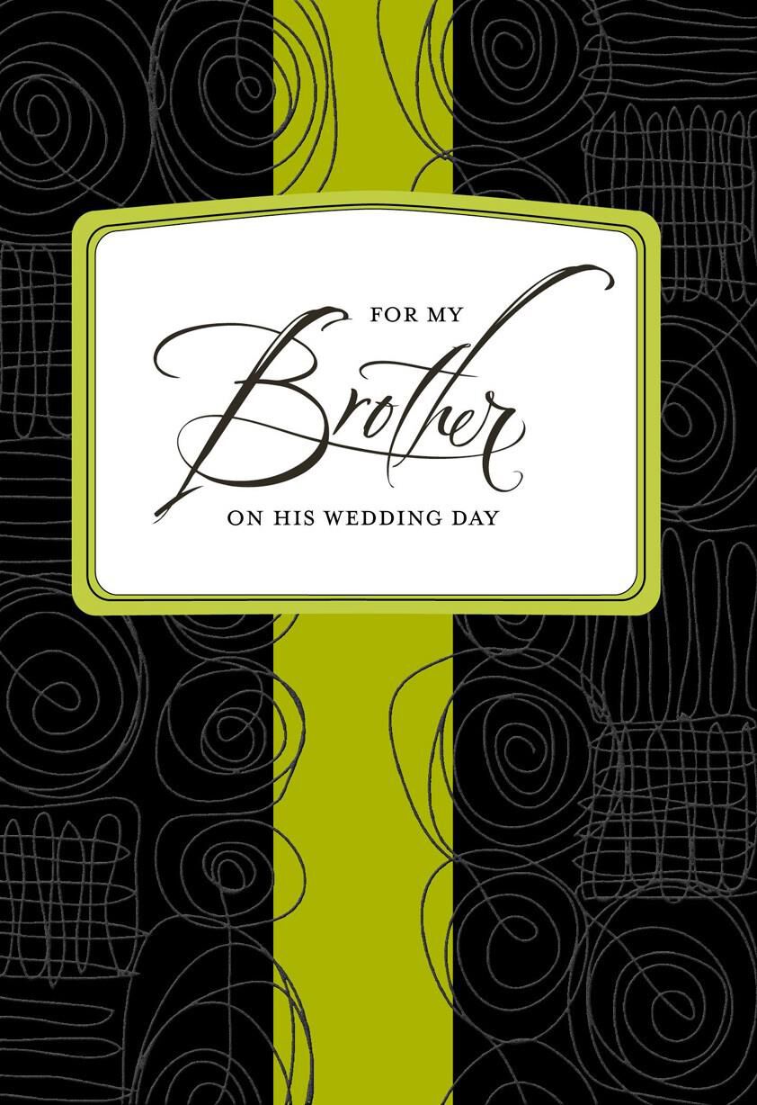 Exciting New Step Wedding Card for Brother