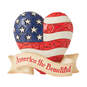 Jim Shore America the Beautiful Mini Heart Figurine, 3.3", , large image number 1