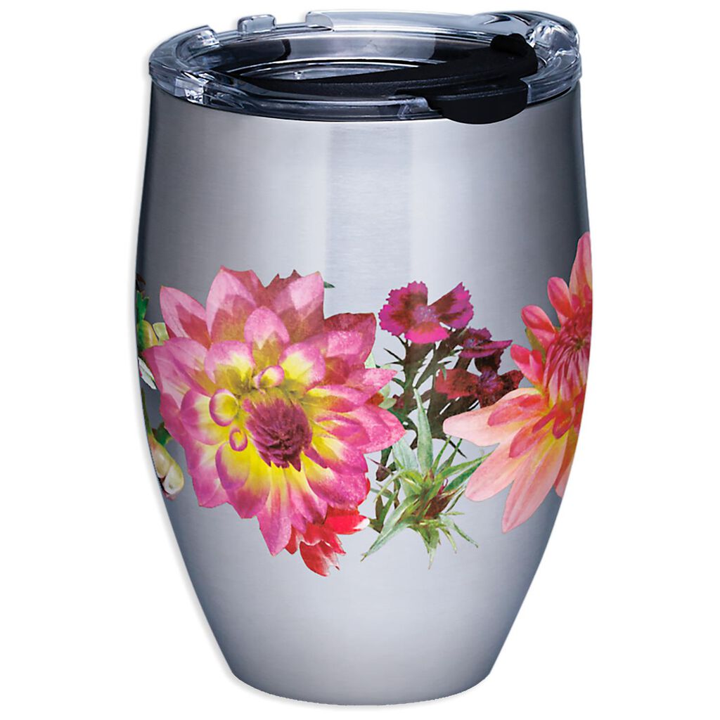 Tervis Romantic Floral Stainless Steel Tumbler, 12 oz. - Tumblers
