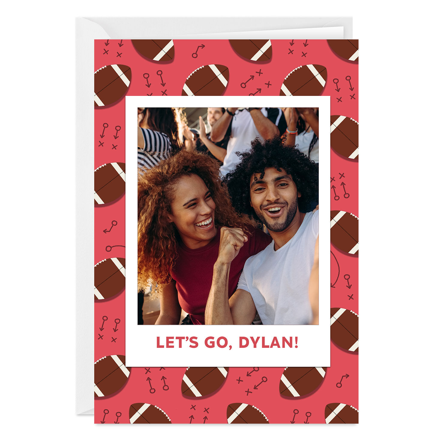 Big Fan of You Custom Love Card