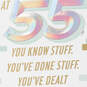 Celebrate and Strut Your Stuff 55th Birthday Card, , large image number 4