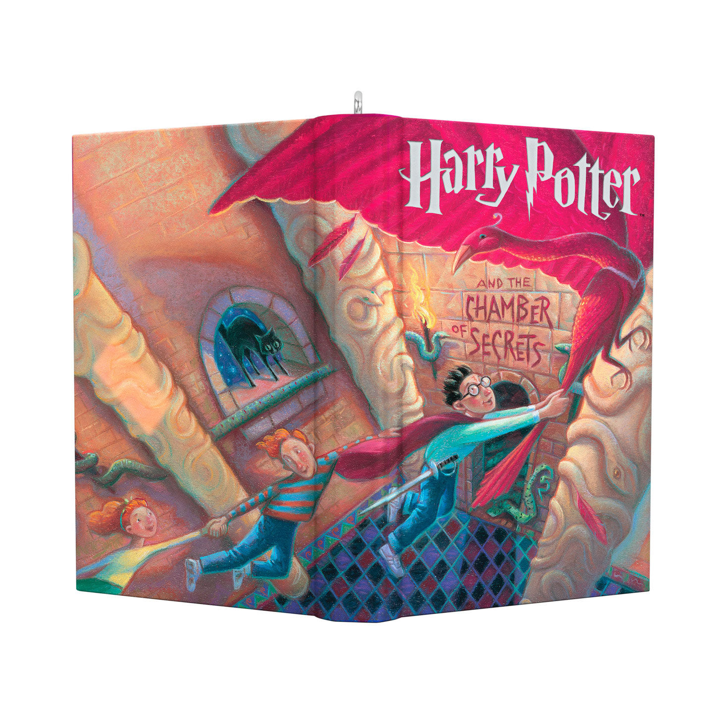 Harry Potter Fighting Snake Keepsake Ornament Back image number 6