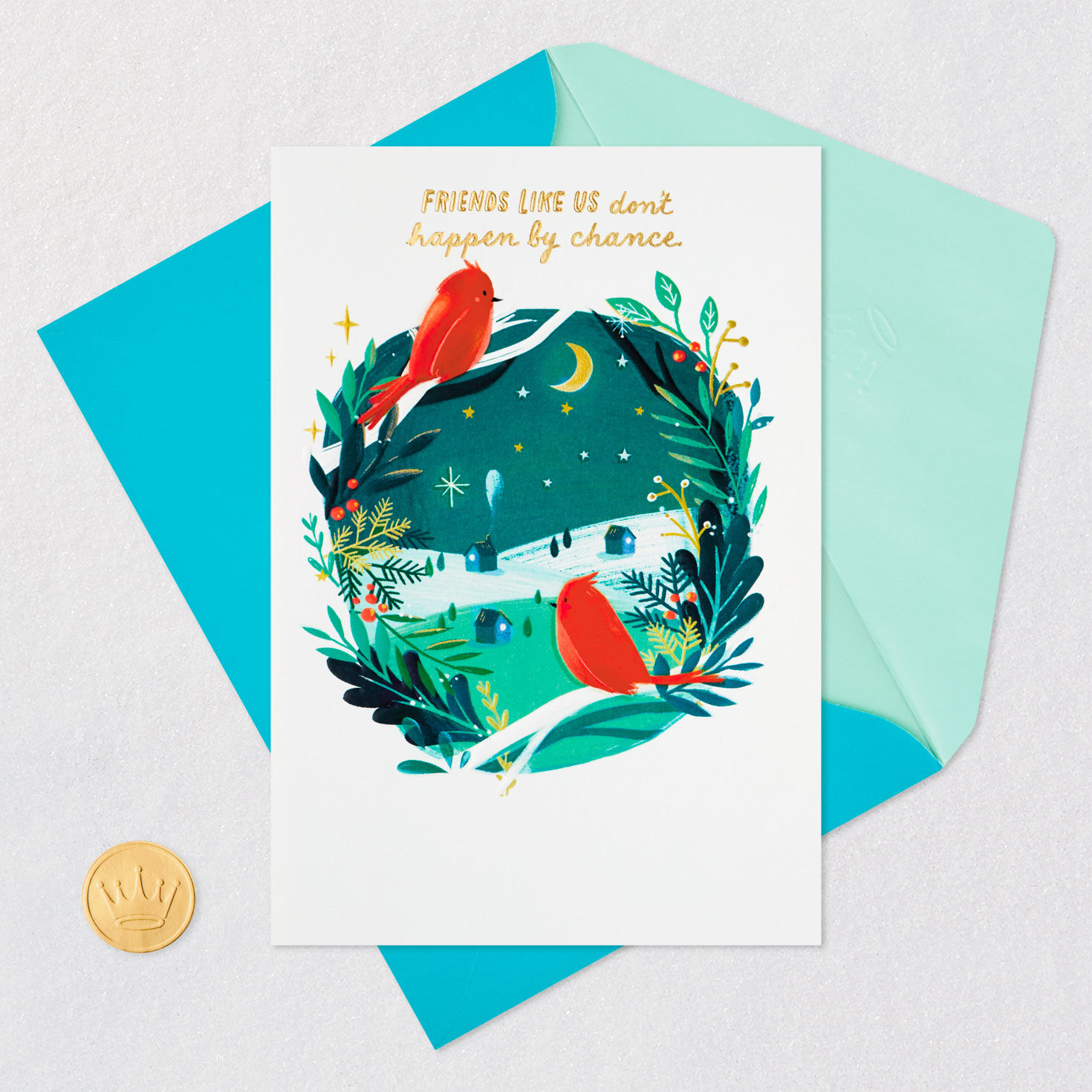 Meant to Be Part of Each Other's Lives Christmas Card for Best Friend for only USD 4.59 | Hallmark