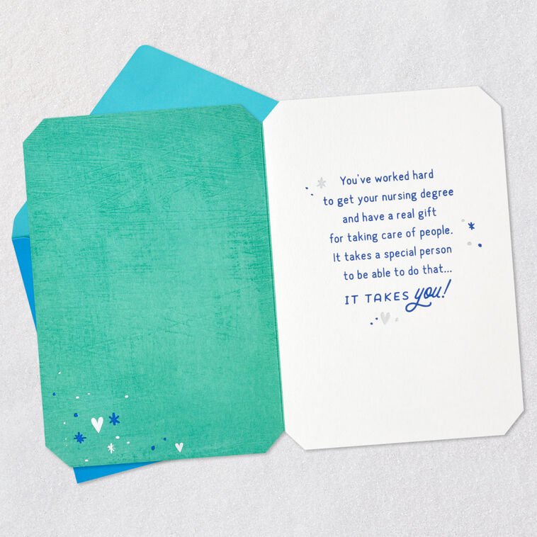 Nurses Make a Difference Nursing School Graduation Card Nurses Make a Difference Nursing School Graduation Card