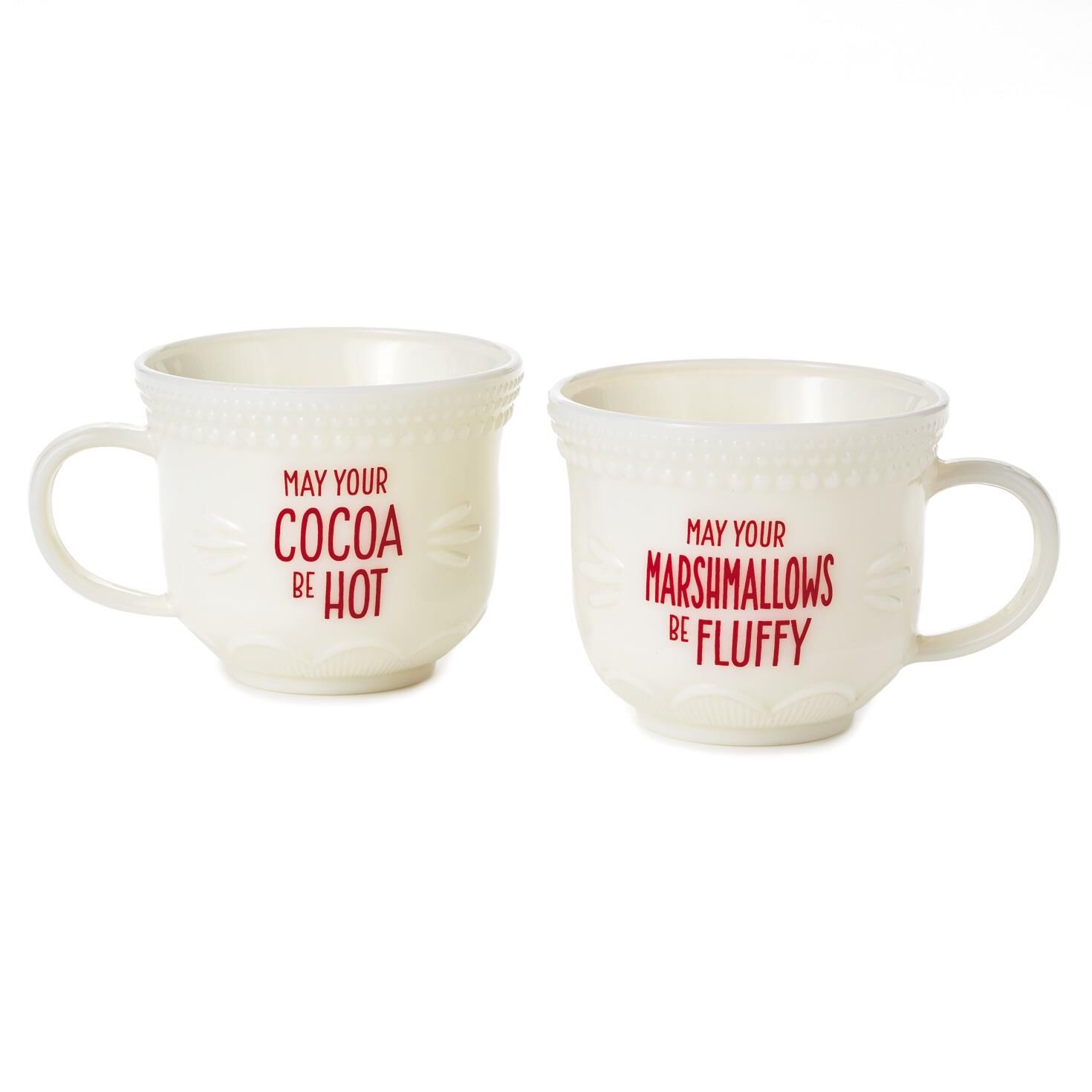 Hot Cocoa Mugs 15 Oz Set Of 2 Mugs Teacups Hallmark