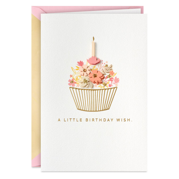 A Little Wish With Lots of Love Birthday Card