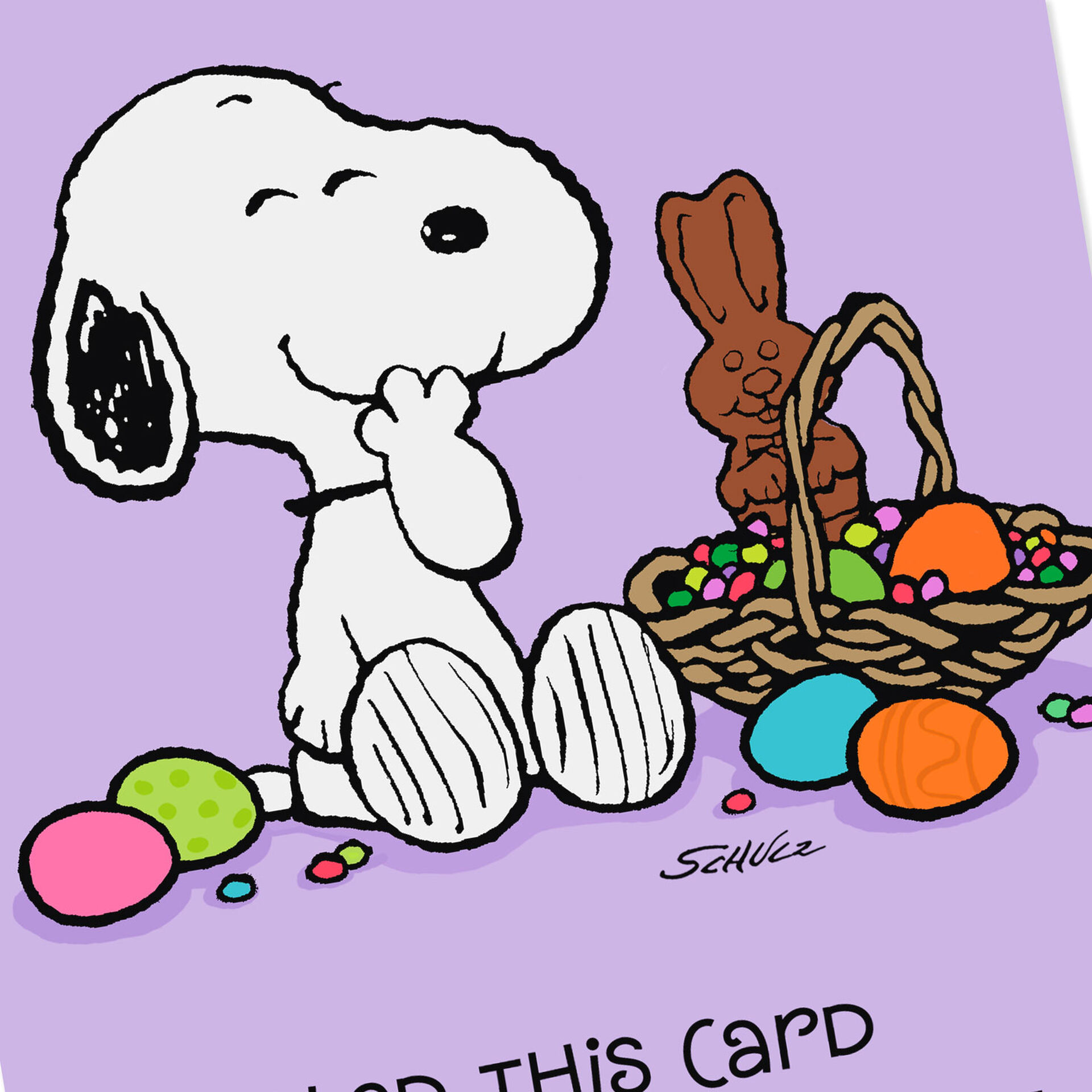 Peanuts® Snoopy Lots of Love Easter Card Greeting Cards Hallmark