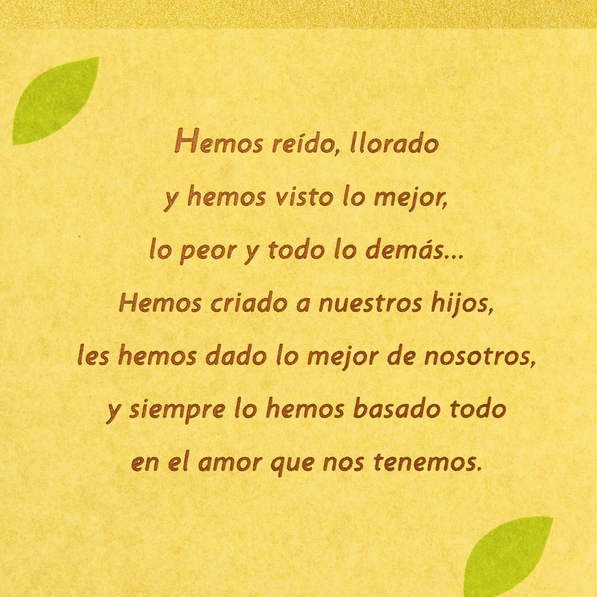 You're the Love of My Life SpanishLanguage Father's Day Card for