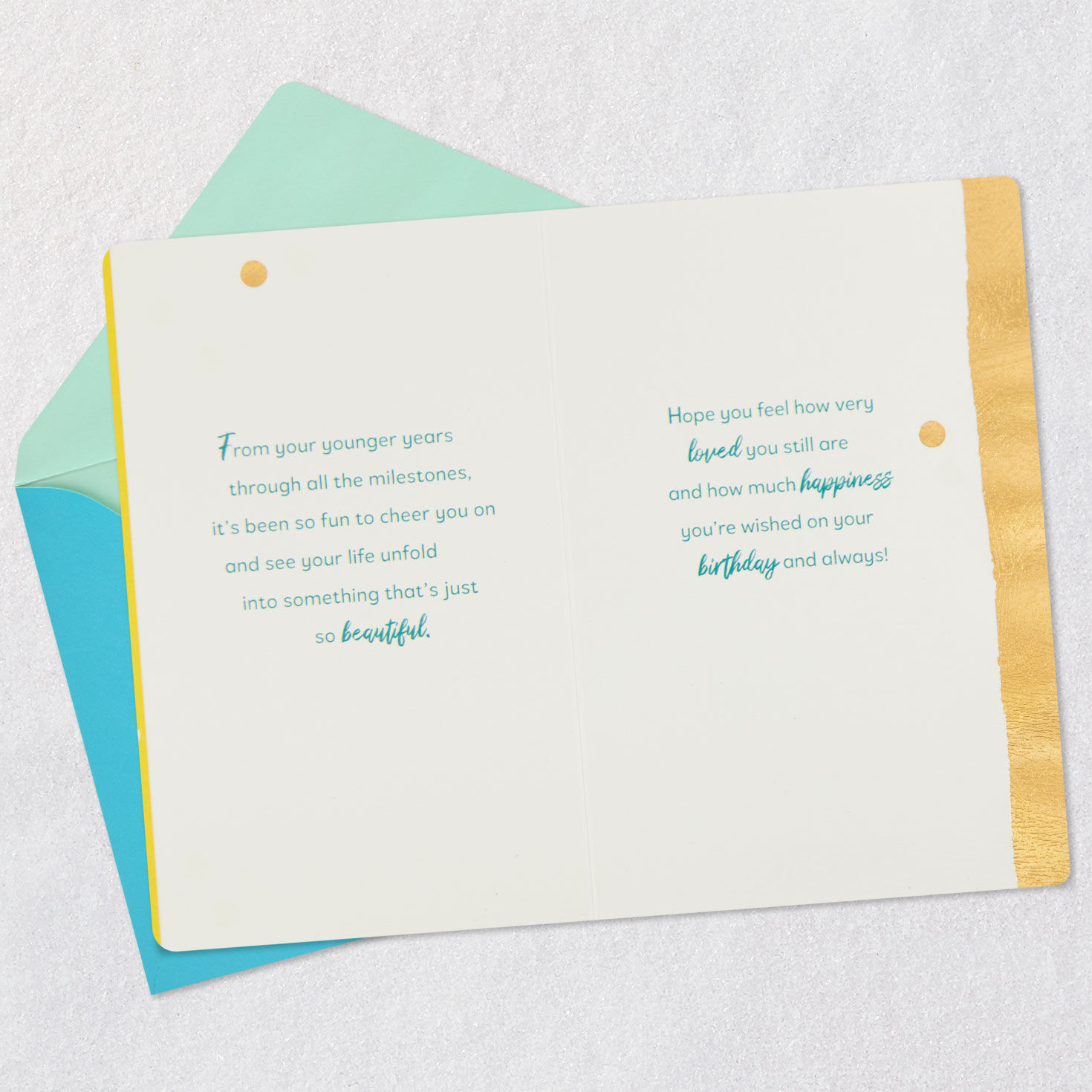 Our Love for You Grows Birthday Card for Niece, , large image number 4