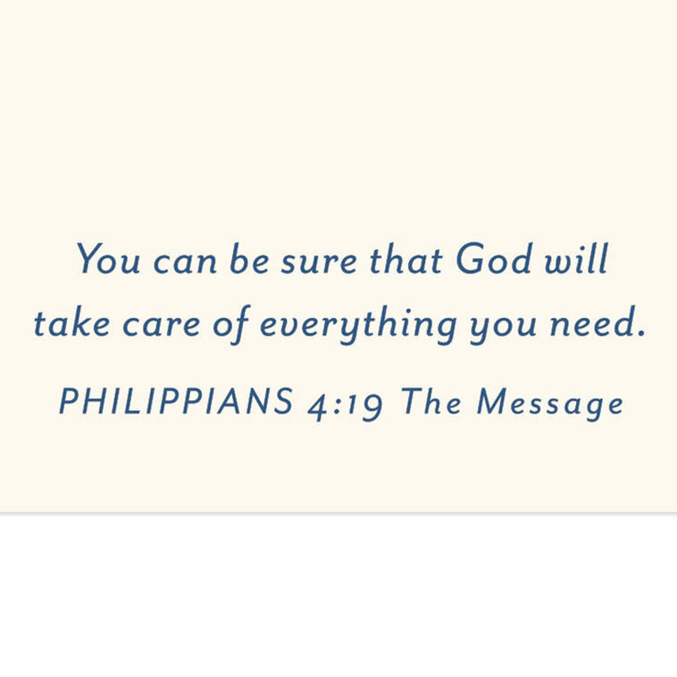 Just Checking In Religious Get Well Card, , large image number 3