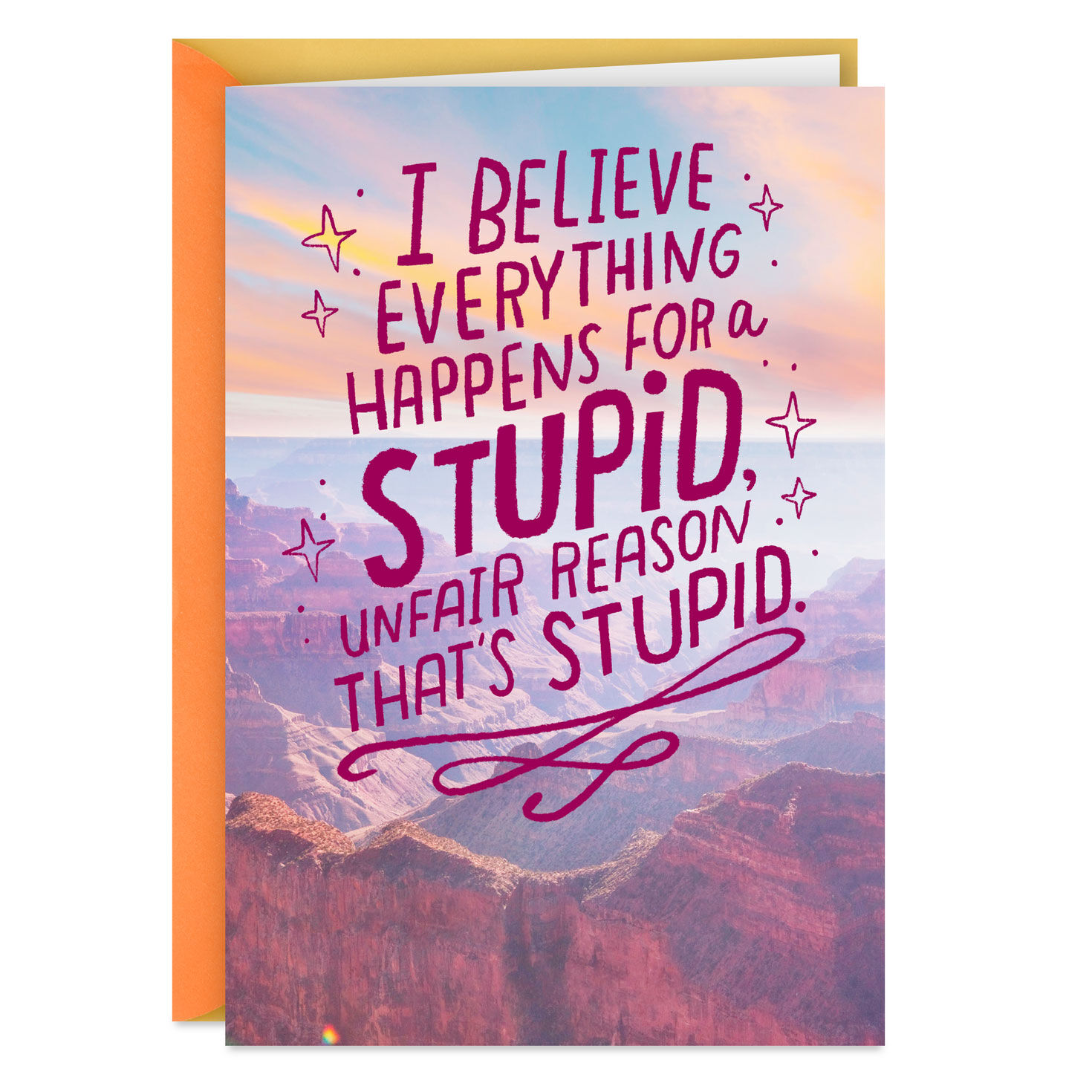 Stupid Reasons Funny Support Card