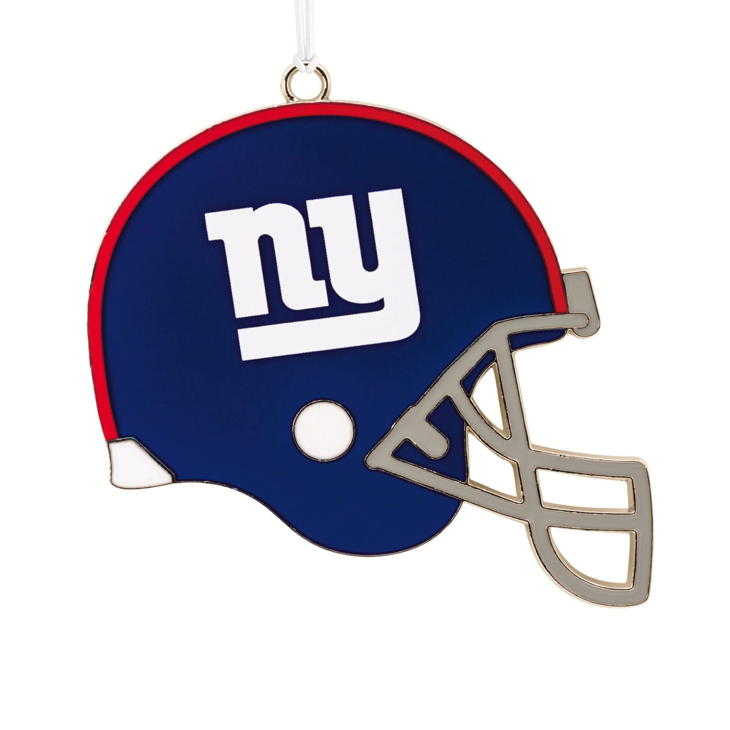 New York Giants Helmet Christmas Ornament 