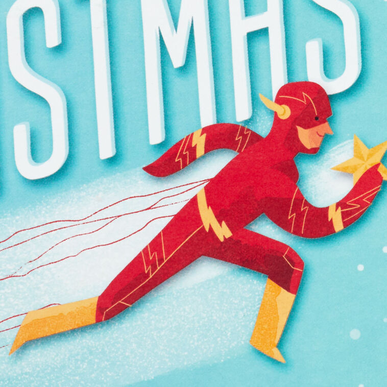 DC™ Justice League™ Musical 3D Pop-Up Christmas Card - Greeting Cards | Hallmark dc-justice-league-musical-3d-pop-up-christmas-card-greeting-cards-hallmark