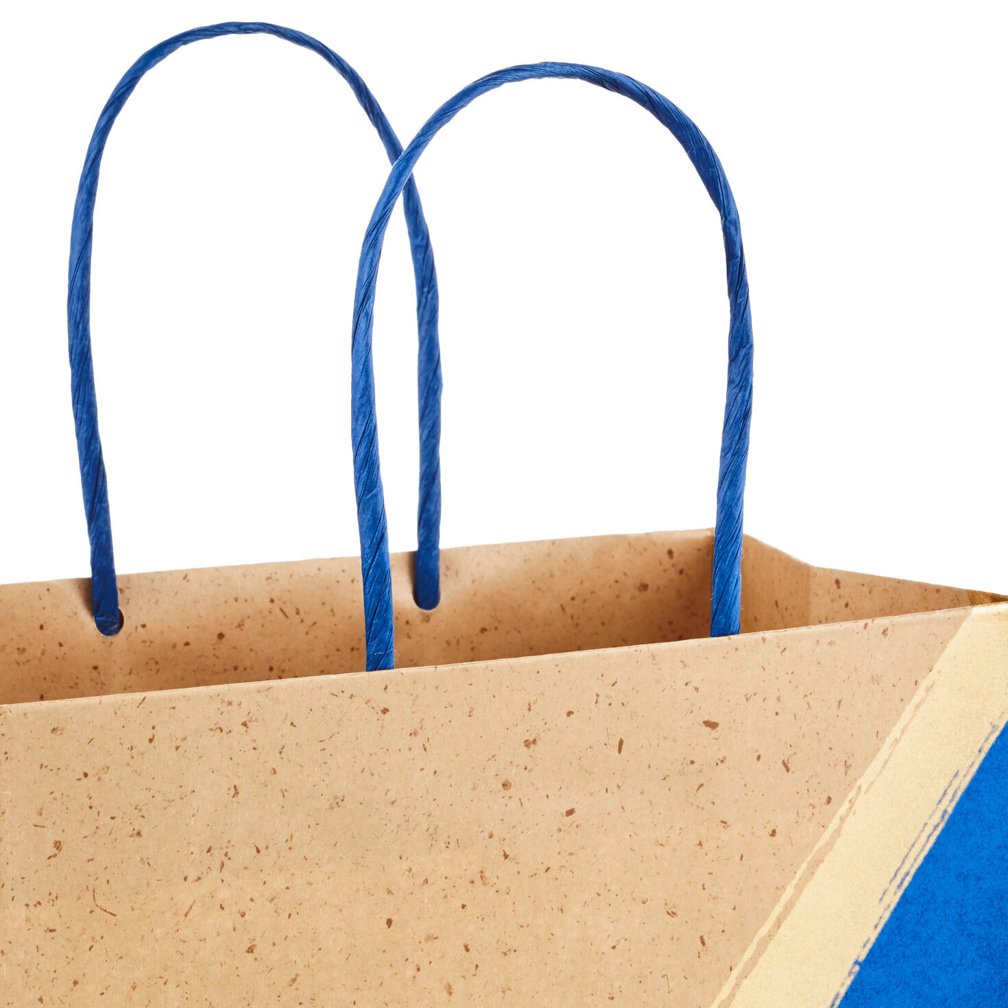 9.6" Blue and Kraft Paper 8-Pack Gift Bags, , large image number 5