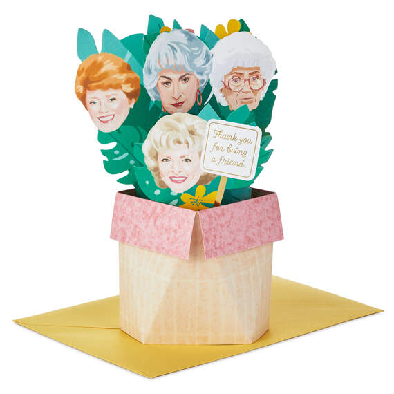 The Golden Girls Thanks for Being a Friend Pop-Up Card
