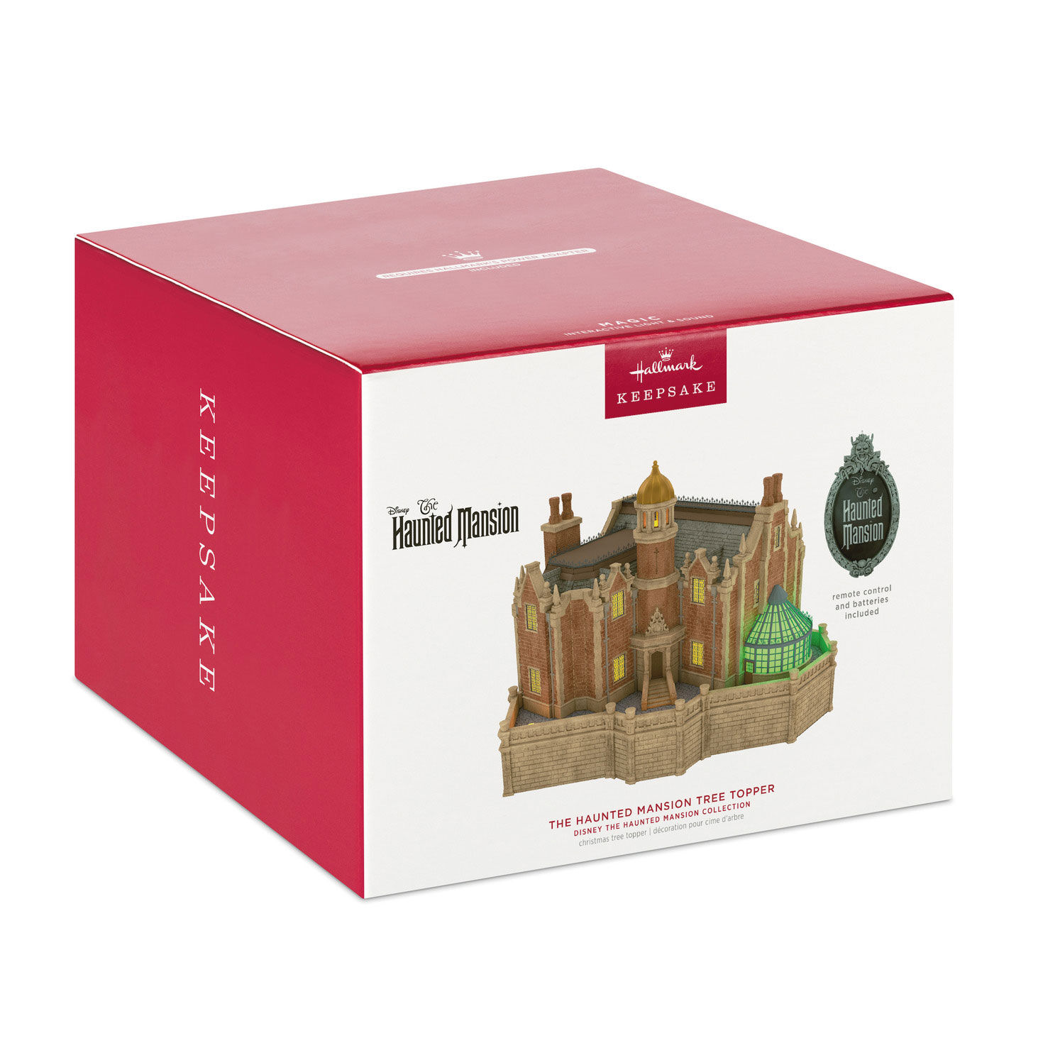 Haunted Mansion Keepsake Tree Topper package front image number 6
