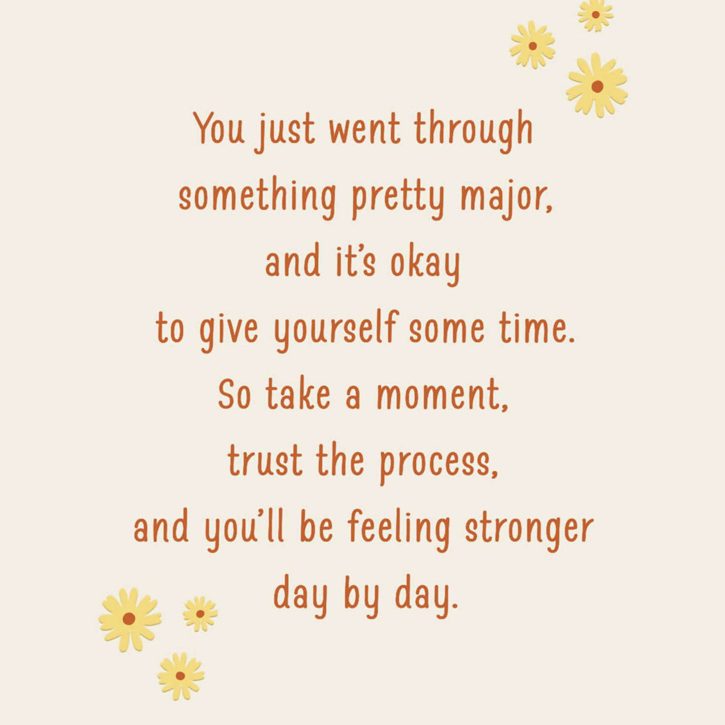 Tea and To Do List Green Get Well Card Sentiment image number 2