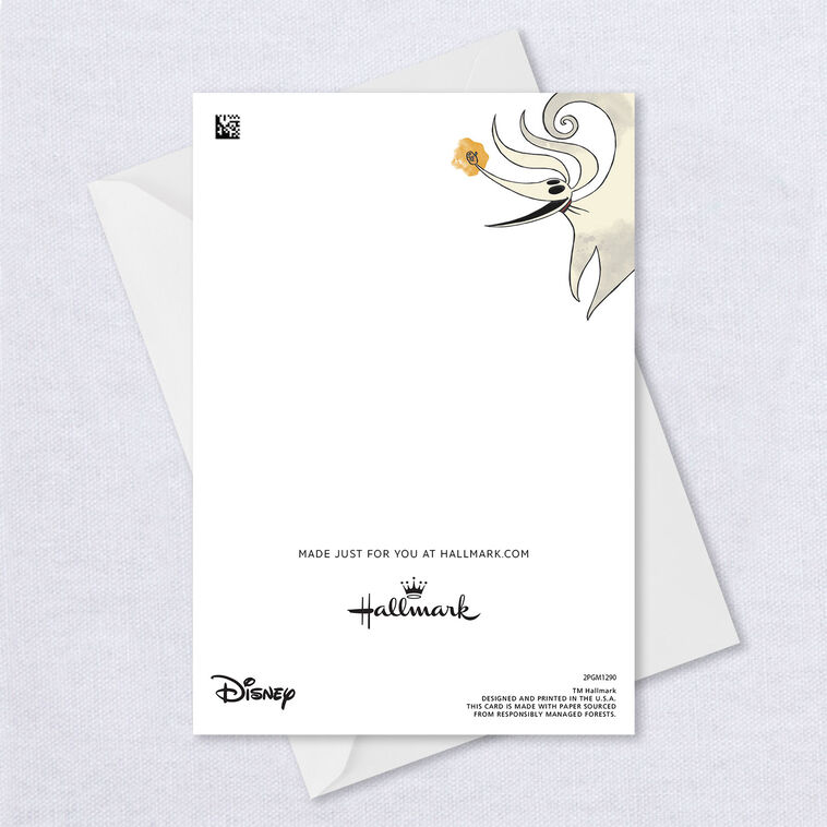 Jack Skellington Ha Ispirato Questo Fiocco Di Neve The Nightmare Before Christmas Biglietti Di Auguri (vuoti/personalizzati) Buste Set Da 5 Set Da 10 - Italia - Foto 6