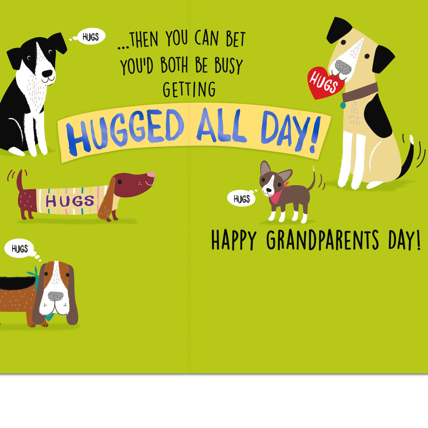 Hugged All Day Grandparents Day Card for only USD 2.99 | Hallmark