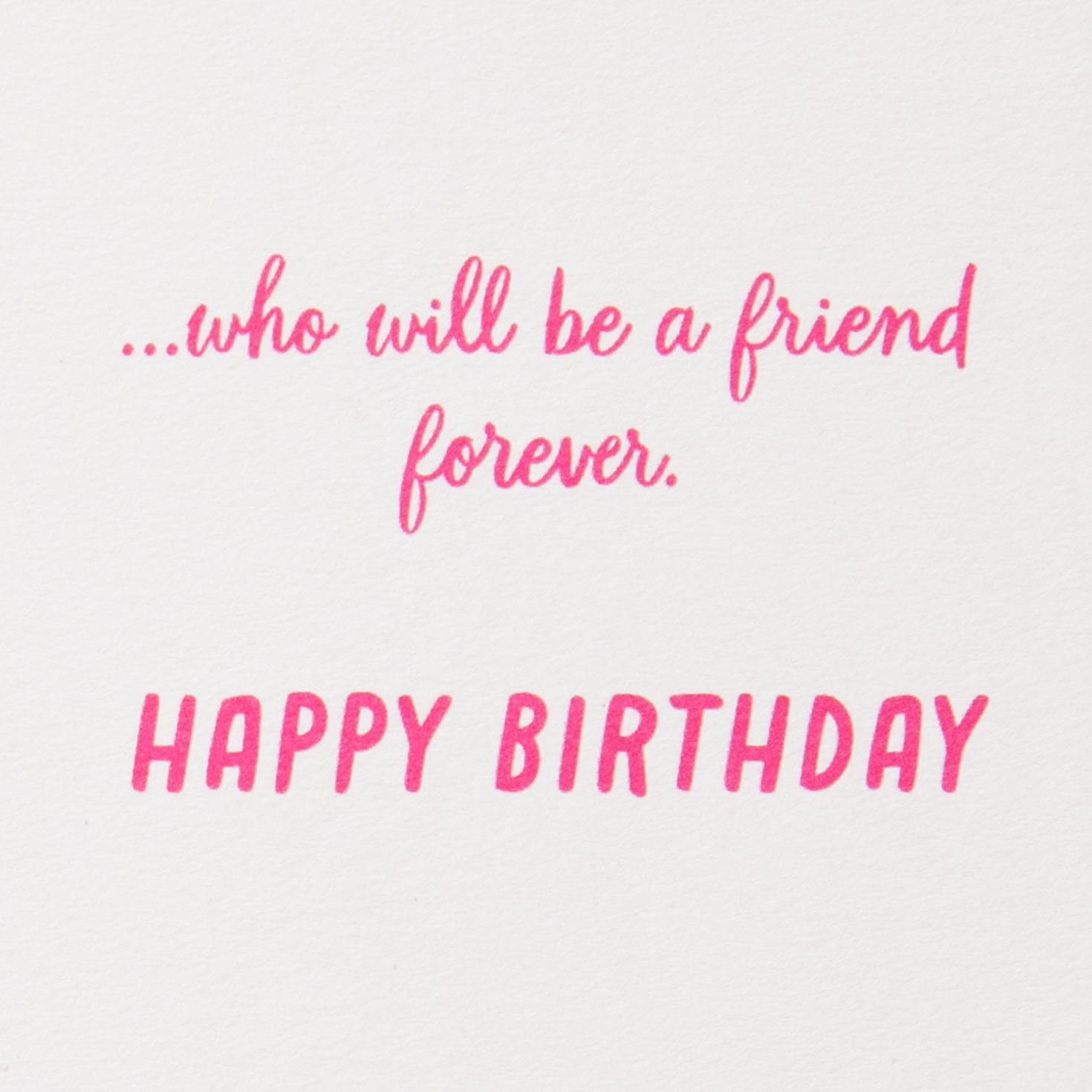 Dogs in Pink Car Friend Birthday Card for Her Sentiment image number 2