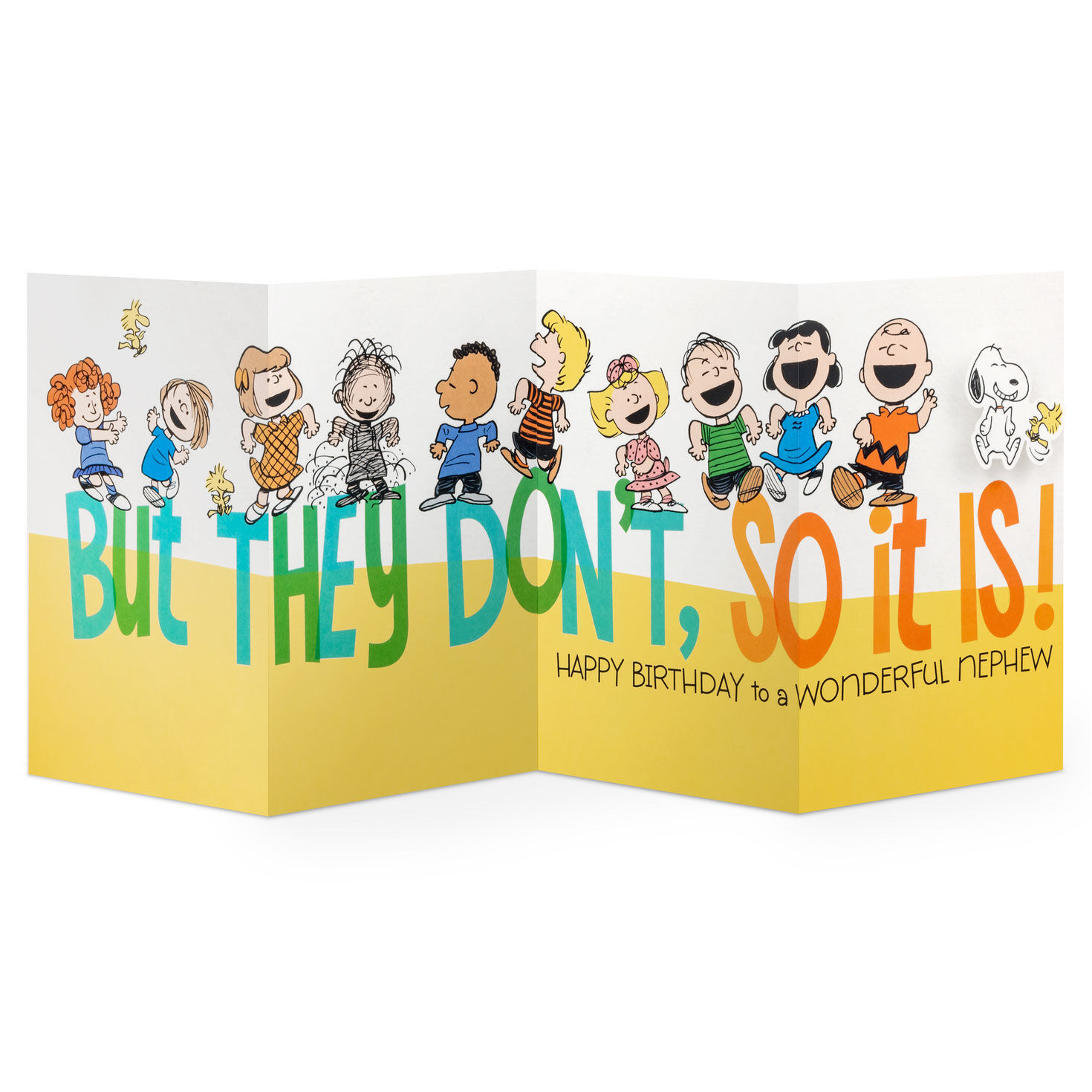 Peanuts® Snoopy It's a Big Deal Funny Birthday Card for Nephew for only USD 5.99 | Hallmark