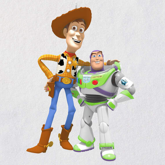 Disney/Pixar Toy Story Buzz Lightyear and Woody 25th Anniversary Ornament, , large image number 1