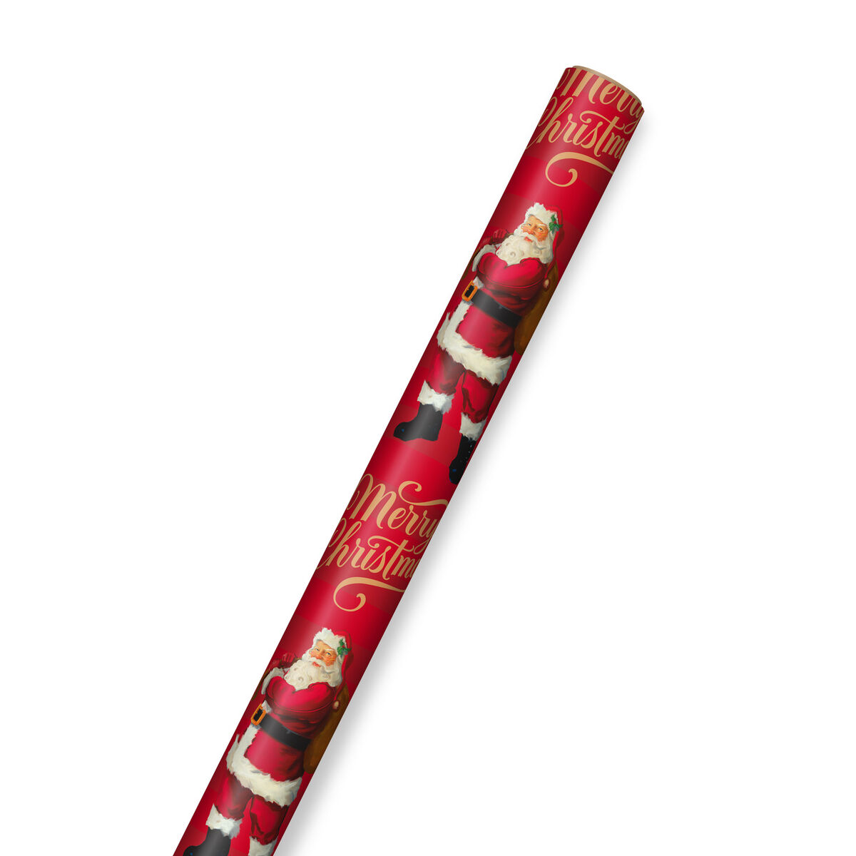Santa on Red Jumbo Roll Christmas Wrapping Paper, 100 sq. ft. Wrapping Paper Hallmark