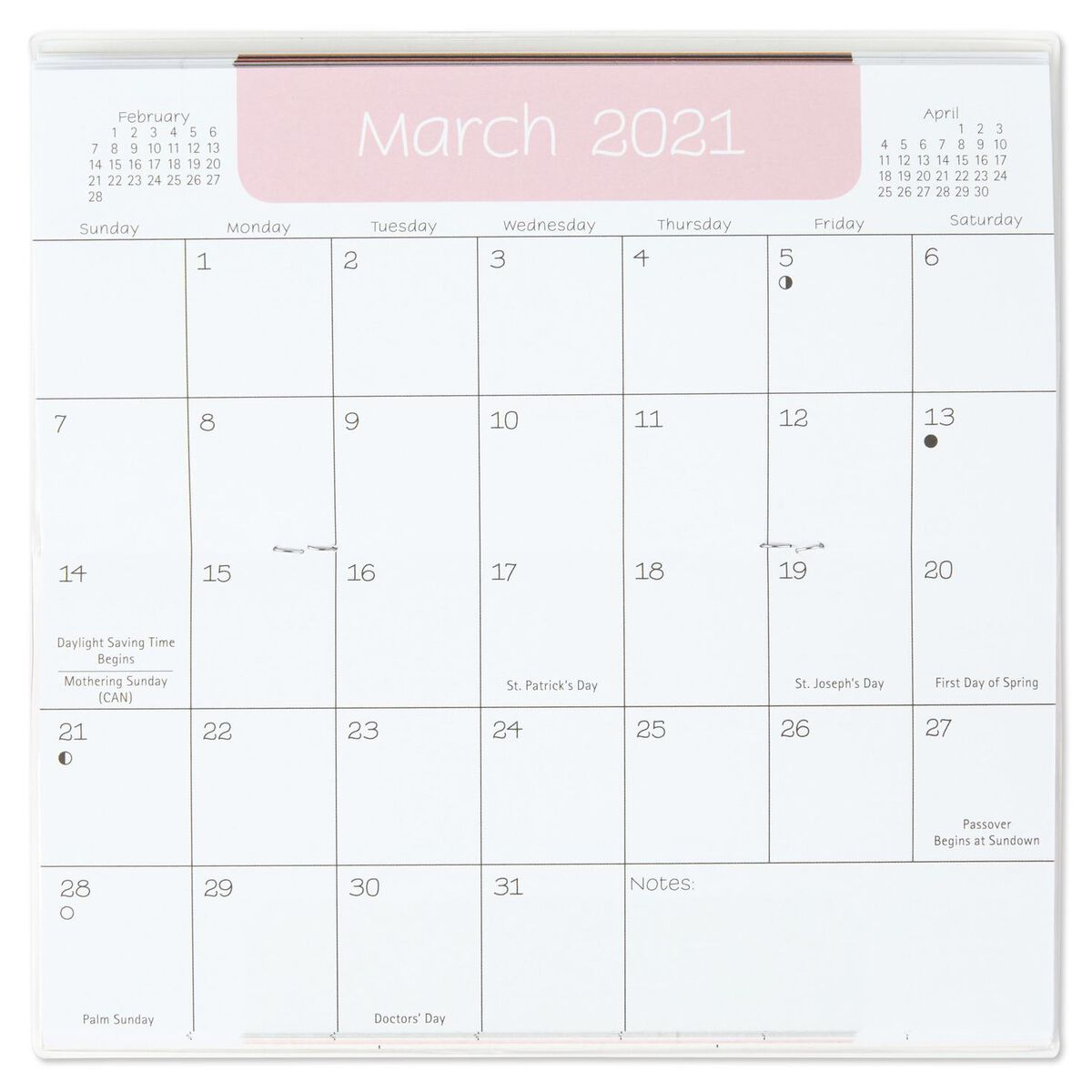 Simply Pretty Monthly Calendar Planner, 2020-2021 - Planners - Hallmark