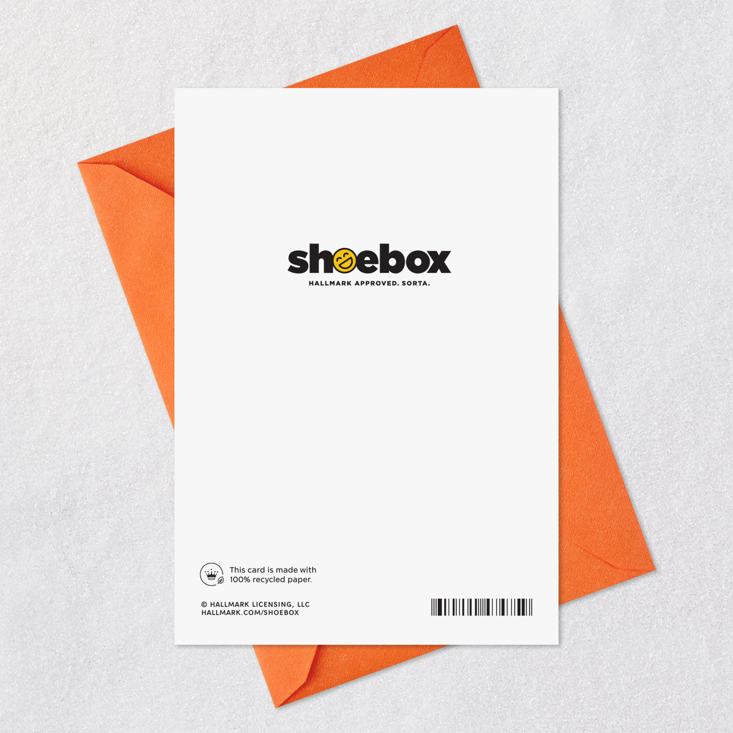 Up-Close Dog Face Funny Birthday Card Card Back with Envelope image number 7