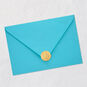 You Matter to Me Shadow Lettering Friendship Card Envelope Back with Seal image number 8