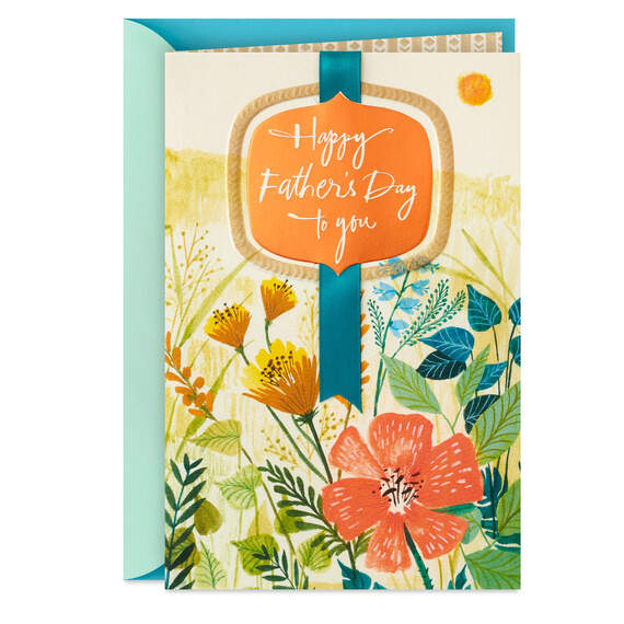 Happy Father's Day Wishes Religious Father's Day Card, , large image number 1
