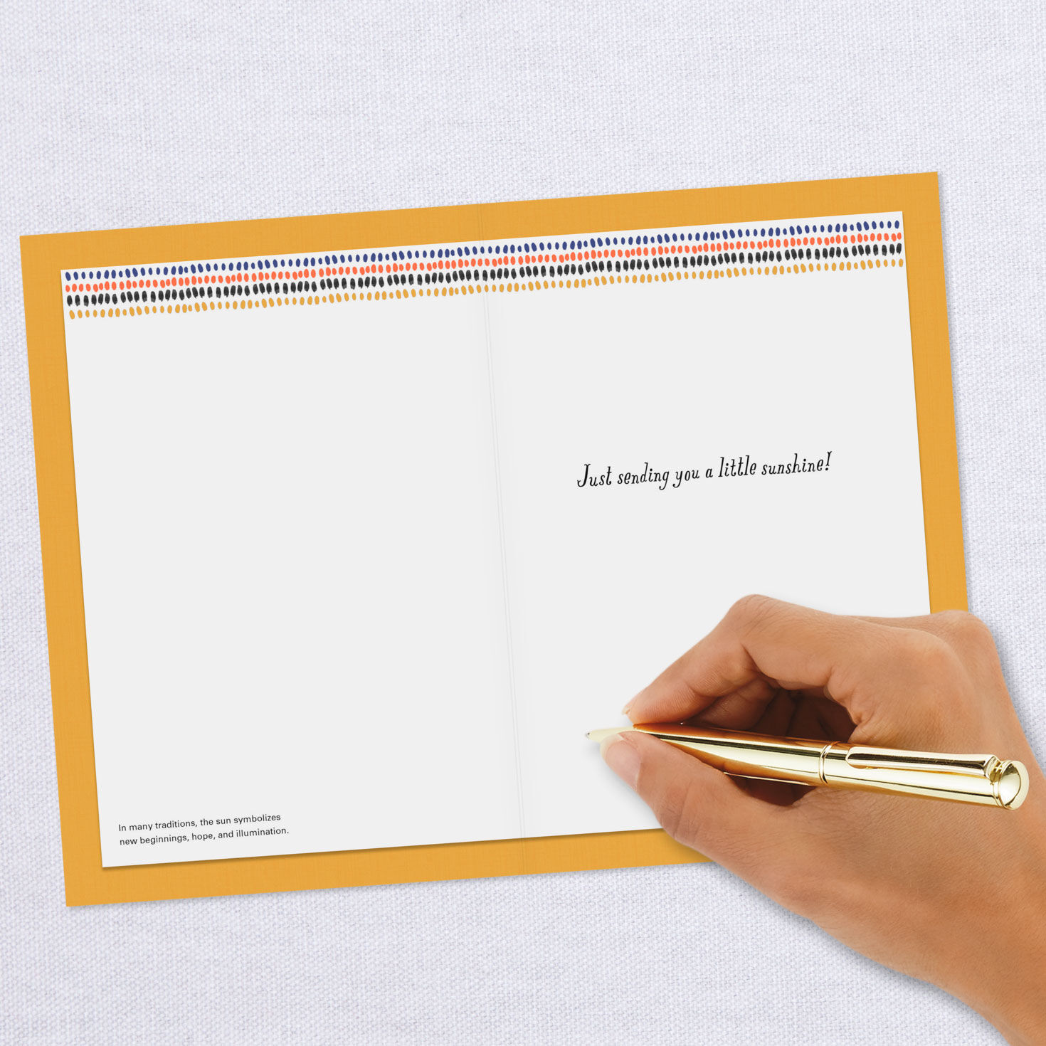 UNICEF A Little Sunshine Encouragement Card for only USD 3.59 | Hallmark