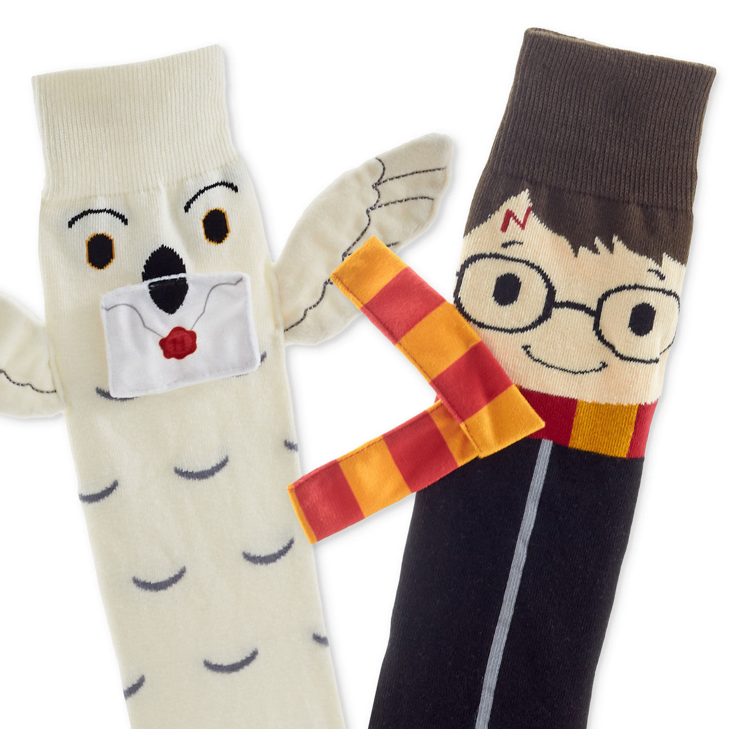 Harry Potter™ and Hedwig™ Novelty Crew Socks for only USD 19.99 | Hallmark