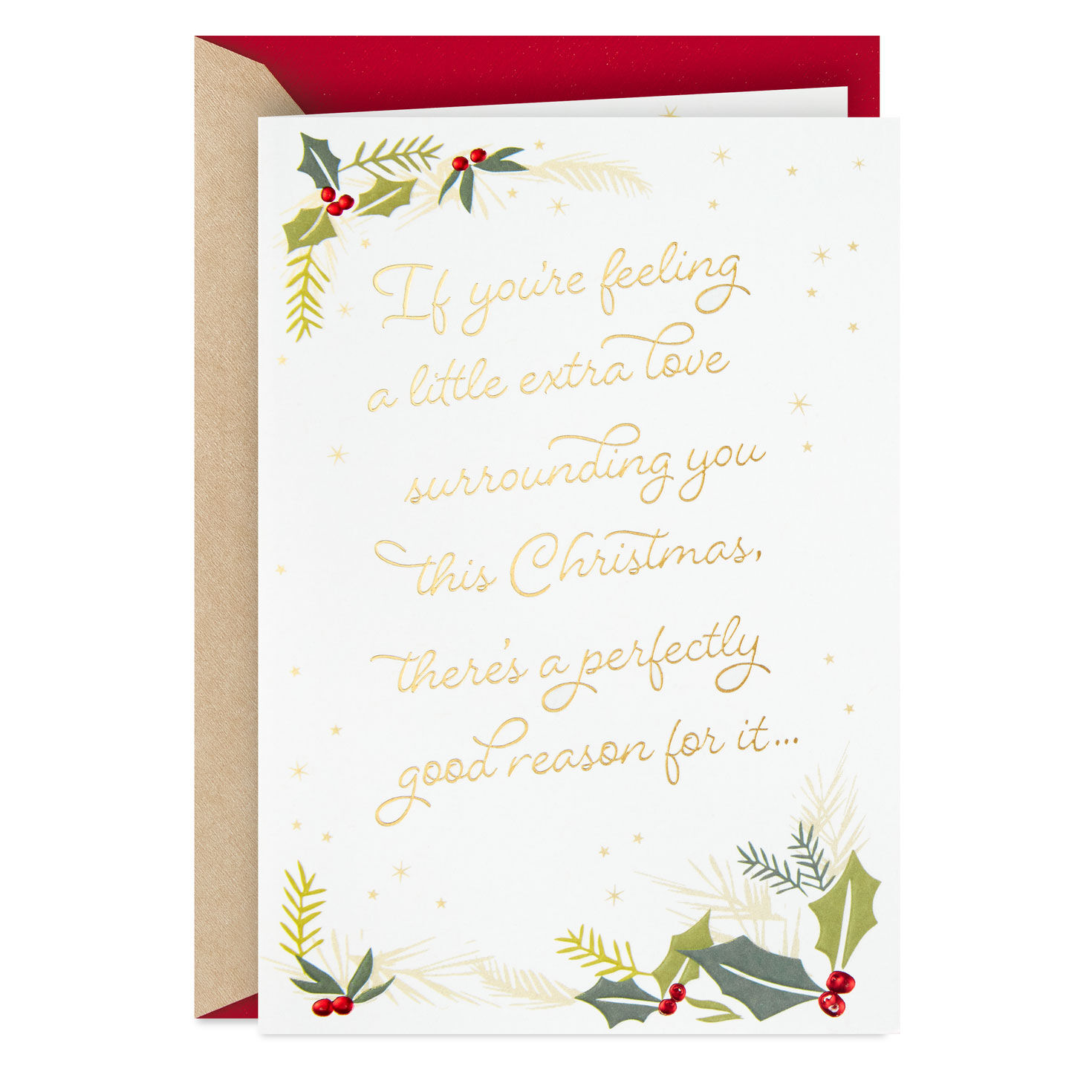 A Little Extra Love Christmas Card From Us