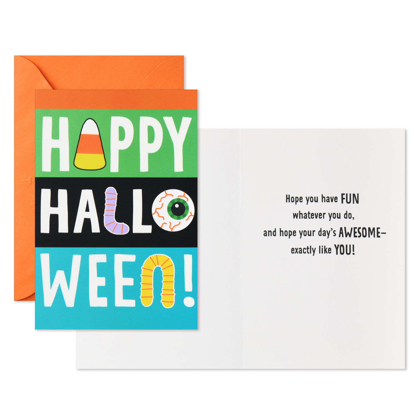 Colorful Stripes Halloween Cards, Pack of 6 for only USD 5.99 | Hallmark