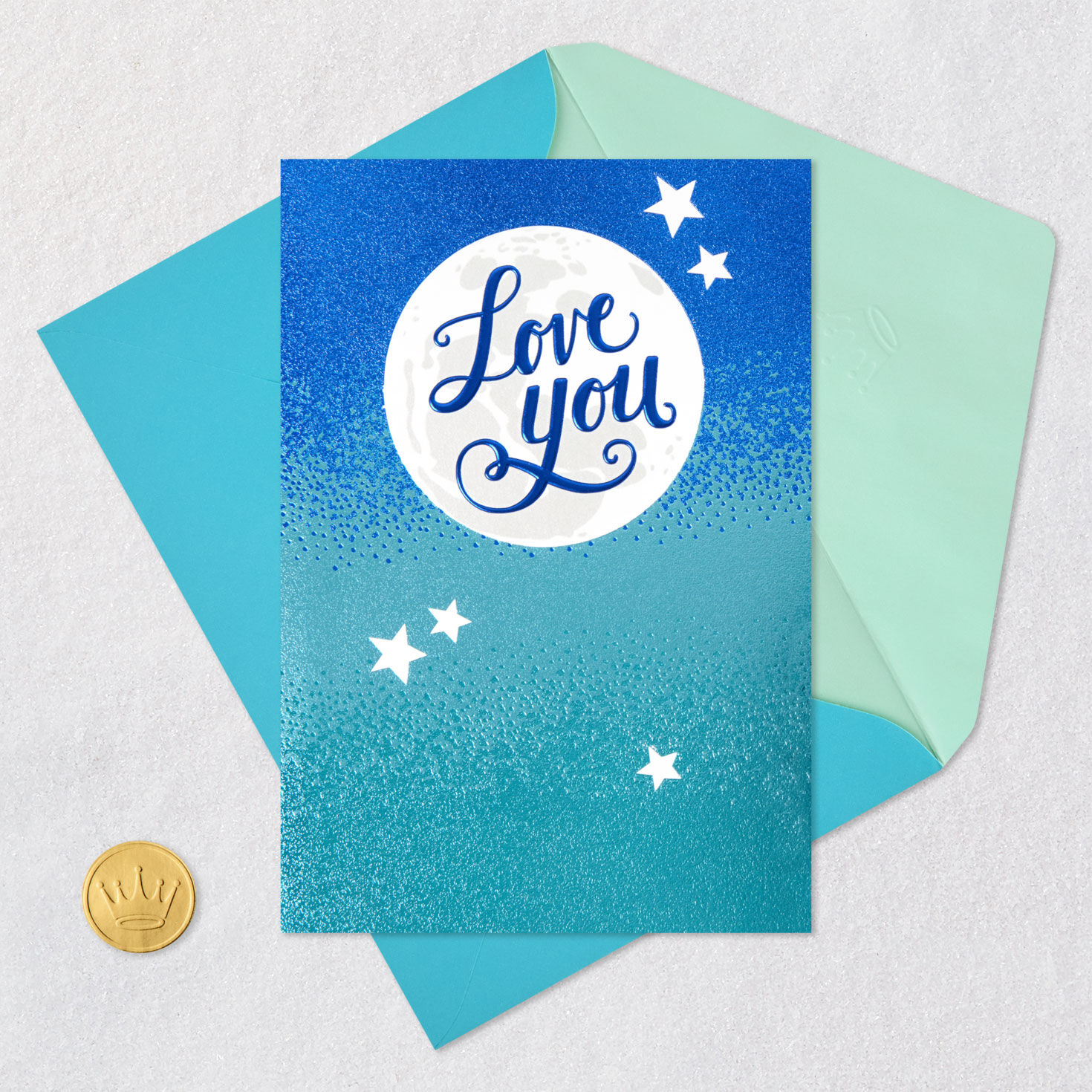 Love You To the Moon and Back Love Card  image number 5